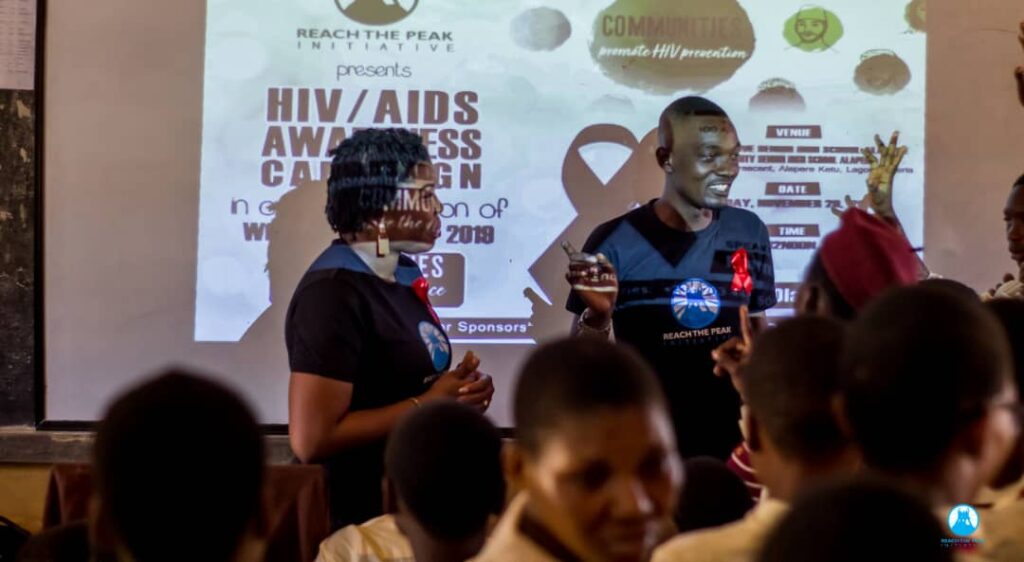 World’s AIDS DAY 2019: Reach The Peak Initiative, RPI, Sensitizes Students On HIV/AIDS